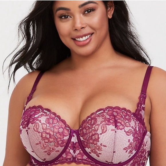 torrid Other - Torrid Lace Push-up Strapless Multi-way Bra